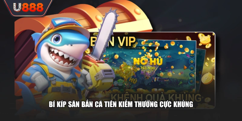 Bí kíp săn bắn cá Tiên kiếm thưởng cực khủng