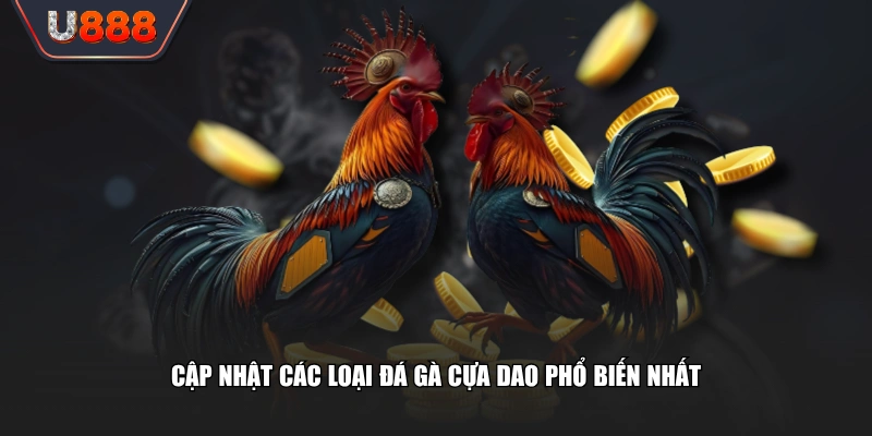 Cập nhật các loại đá gà cựa dao phổ biến nhất