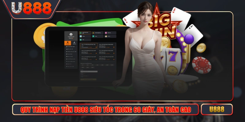 Quy Trình Nạp Tiền U888 Siêu Tốc Trong 60 Giây, An Toàn Cao 1 Quy Trình Nạp Tiền U888 Siêu Tốc Trong 60 Giây, An Toàn Cao